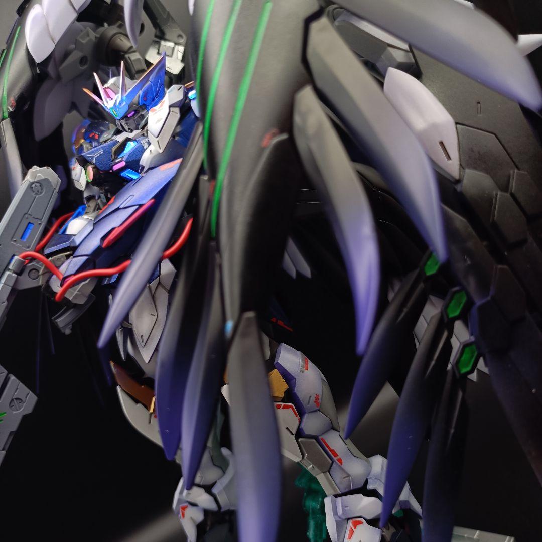 ウイングガンダム　ガンプラHiRM　ハイレゾモデル　塗装完成品