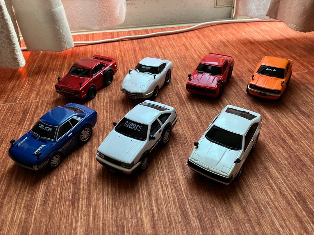 美品！ドライブタウン　昭和のフェンダーミラー車コレクション７台