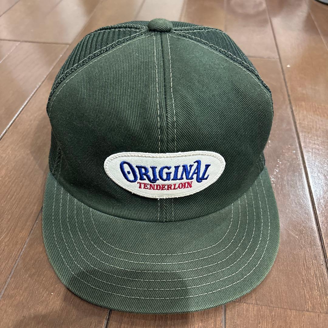 TENDERLOIN キャップ　オリーブ