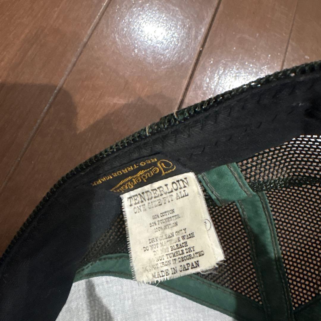 TENDERLOIN キャップ　オリーブ