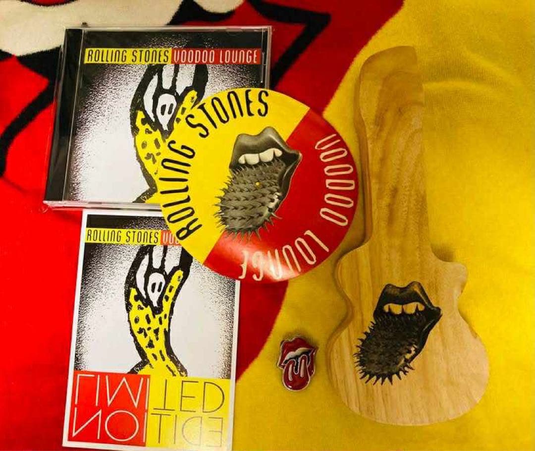【CD腕時計】ローリングストーンズ限定メタルVOODOOセット激レア品　1687