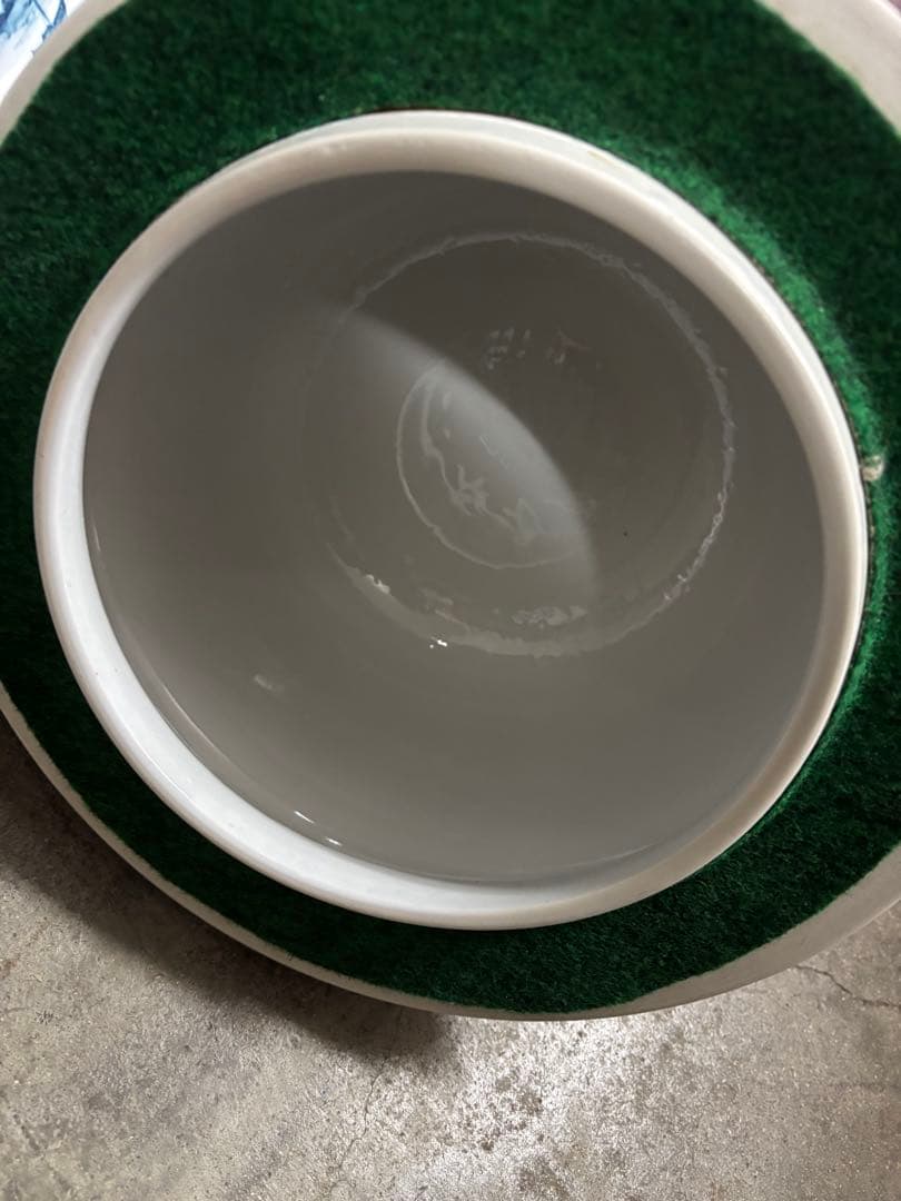 【有田焼　金龍窯　‼️】山水飾壷　沈香壺　　大壷骨董品 飾壺 置物 古美術品