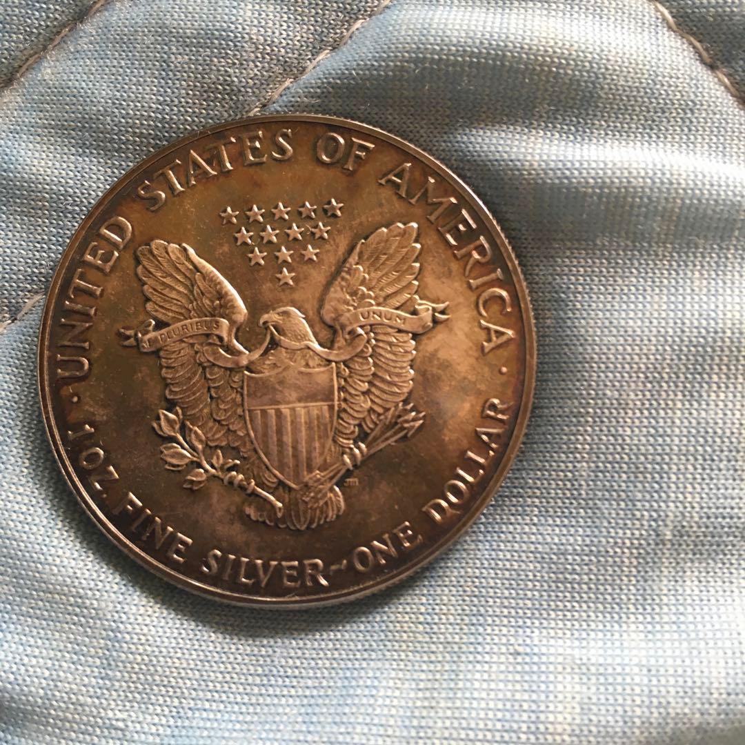 アメリカンイーグル　1987年　アメリカ 1オンス 銀貨 1ドル