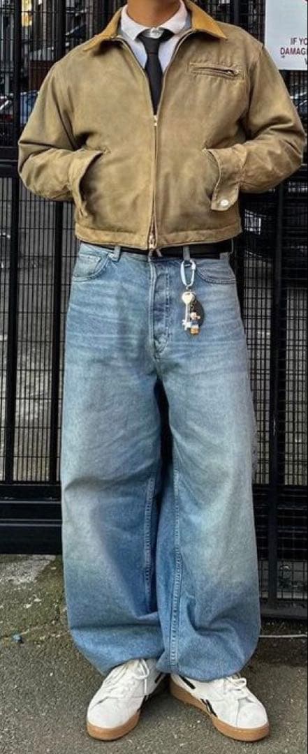 90s デトロイトジャケット 古着　短丈 ワークジャケット　ダック