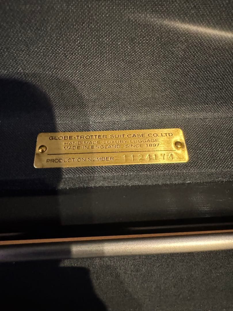 頂 極上ZERO GLOBE-TROTTER アタッシェ オリーブグリーン