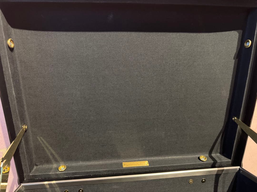 頂 極上ZERO GLOBE-TROTTER アタッシェ オリーブグリーン