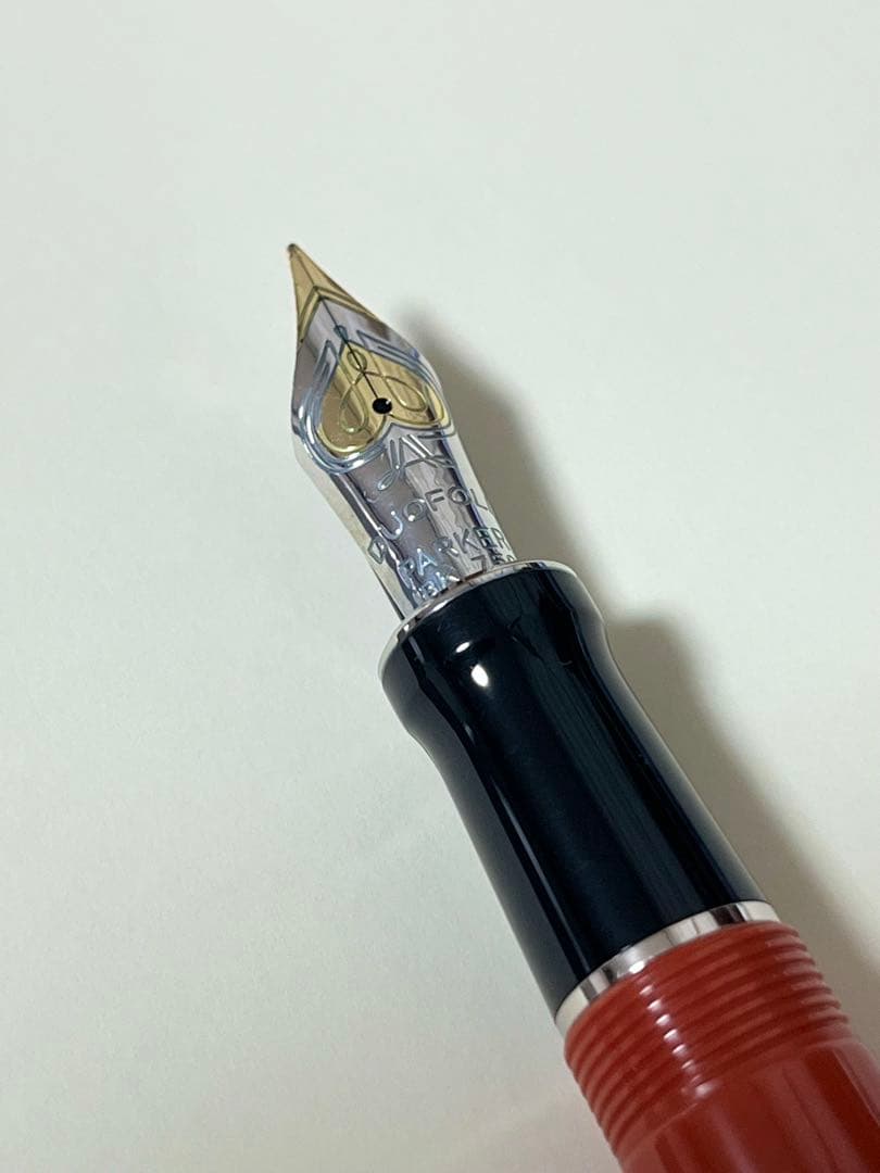 Parker デュオフォールド　ビッグレッド　センテニアル　Fニブ