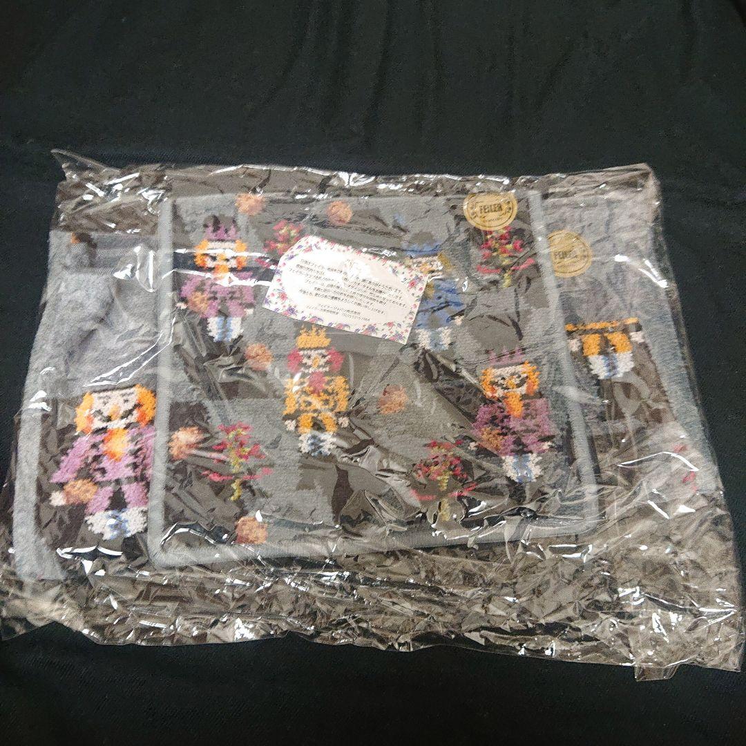新品 レア FEILER ハンカチタオル&フェイスタオル　ナットクラッカー