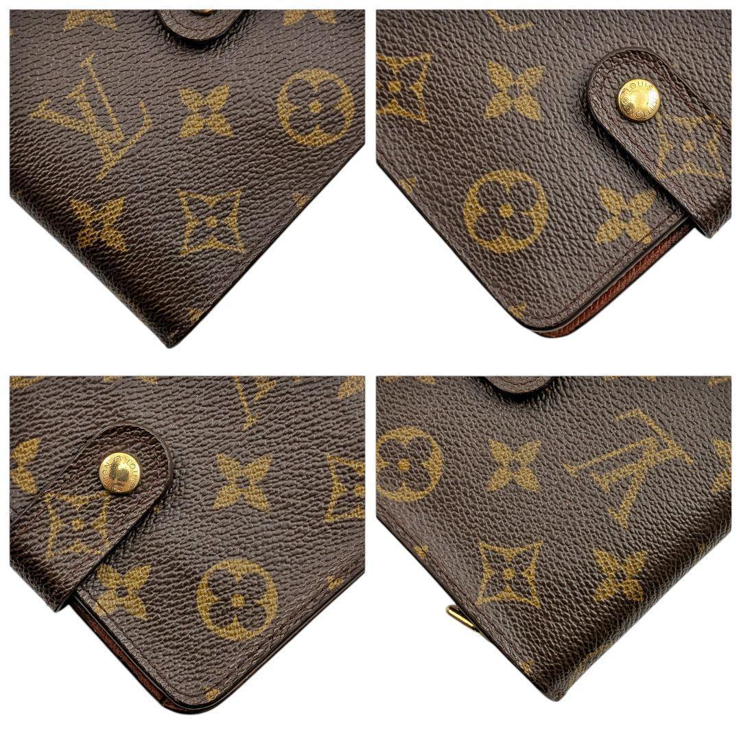 良品 ルイヴィトン モノグラム コンパクトジップ コンパクト財布 946