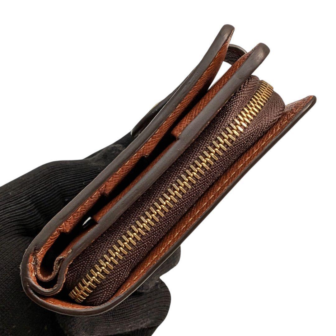 良品 ルイヴィトン モノグラム コンパクトジップ コンパクト財布 946