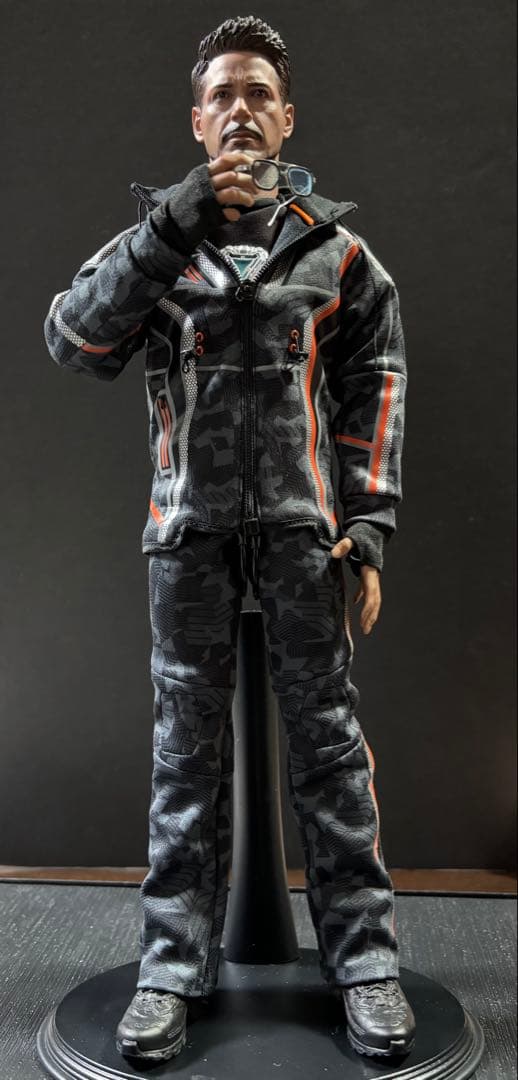 アイアンマン ホットトイズ トニースターク　ナノコンバットスーツ