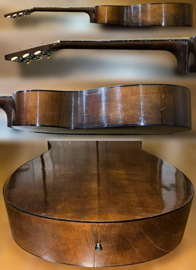 ★　弾き込まれた綺麗な音色　YAMAHA ビンテージFG110赤ラベル試聴動画有