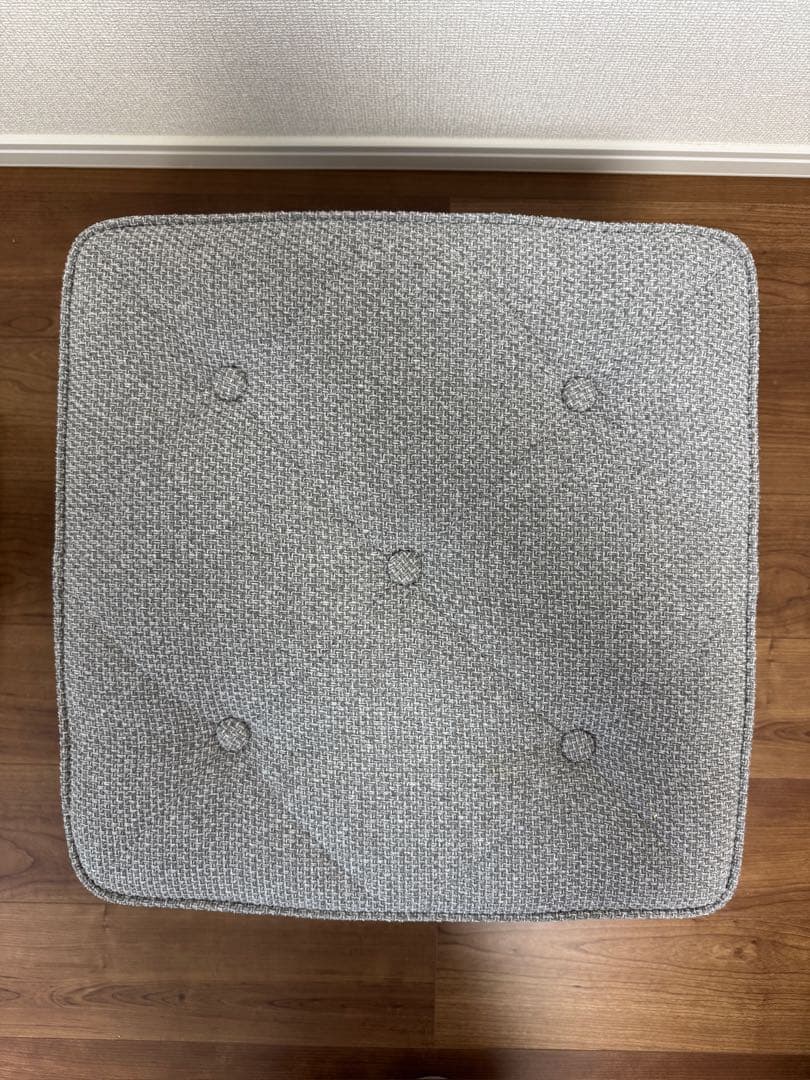 【アミヤ】カリモク60 オットマン ミストグレー【B】