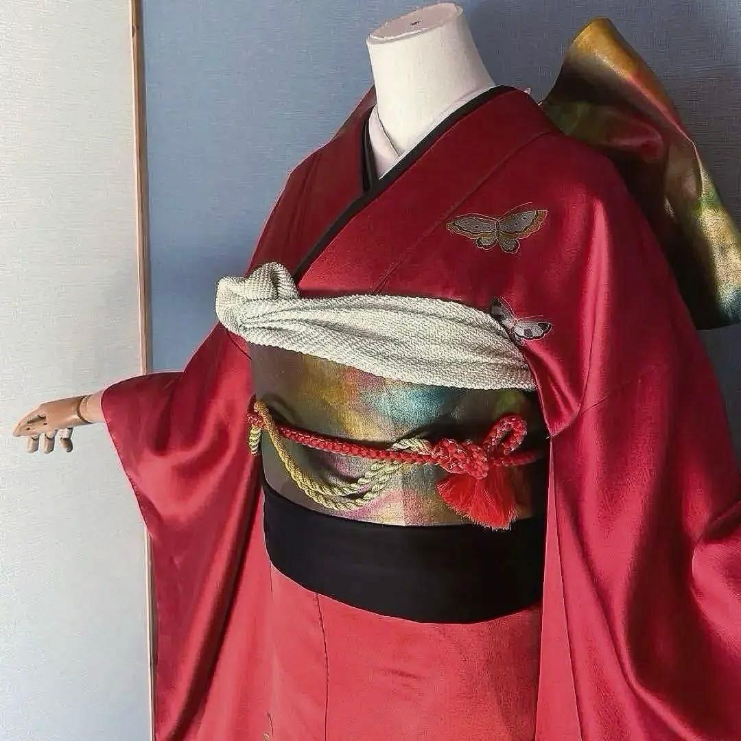 振袖フルセット　手描き友禅　成人式振袖　振袖　裄丈67 コシノブランド