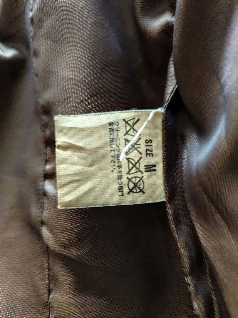 LVC Levi's リーバイス シボ革 レザージャケット 茶 M