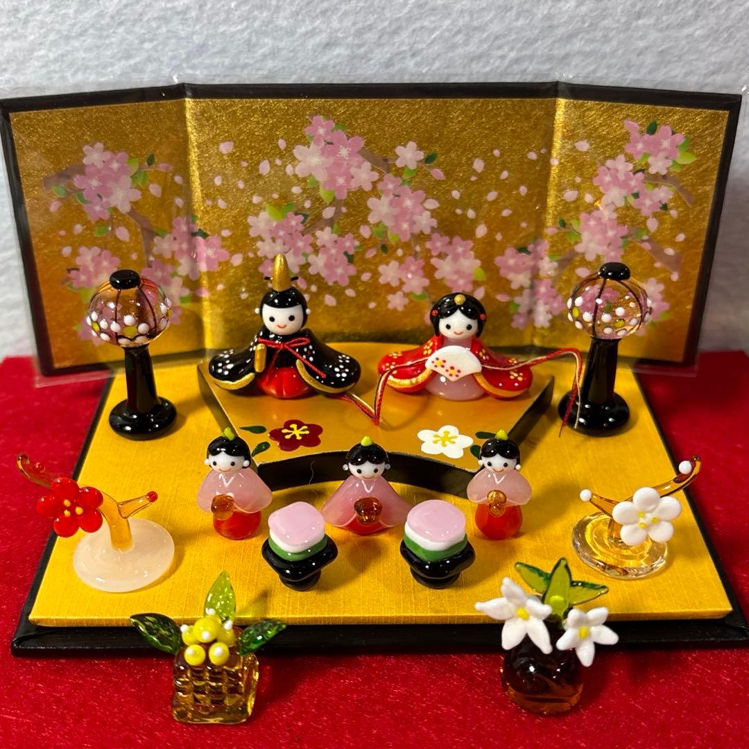 メルえつこ　ガラス細工　ミニチュア