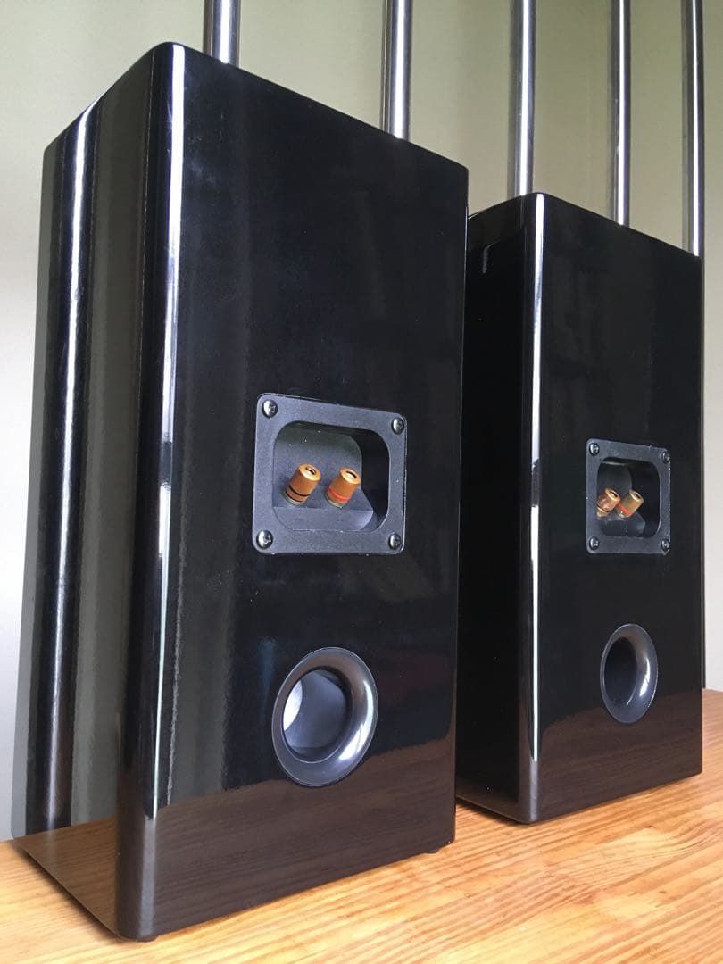 [お勧め] 端子に難 小型 不明 スピーカー ペア