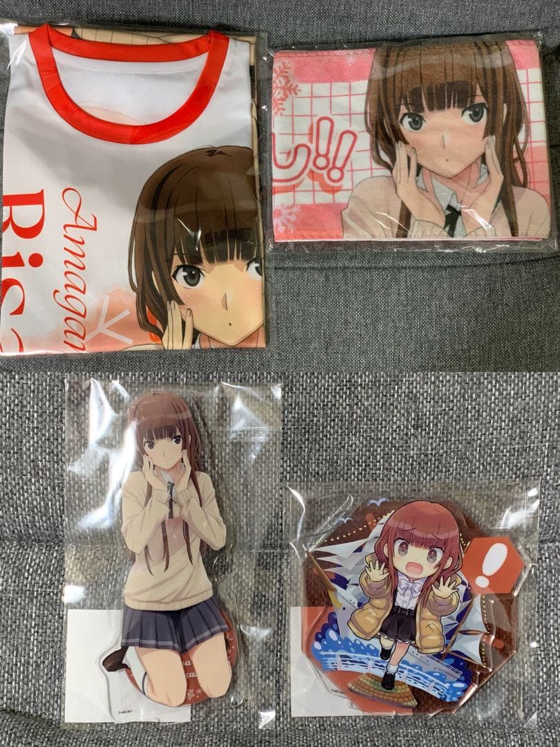 「アマガミSS」15周年記念イベント 上崎裡沙 アクスタ Tシャツ タオル