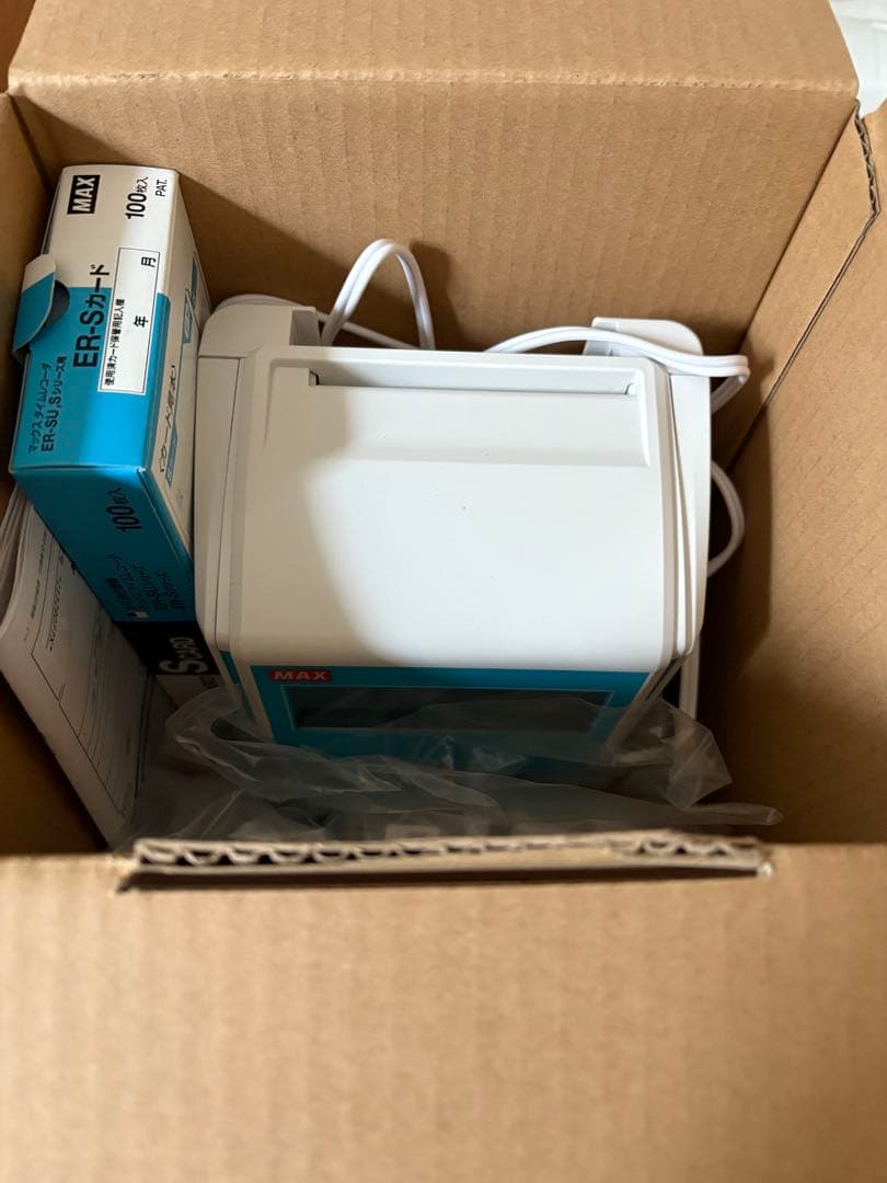 ほぼ新品　美品　MAX タイムリコーダ