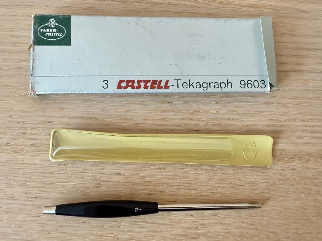 なす様　faber castell 芯ホルダー テカグラフ　9603 元箱付