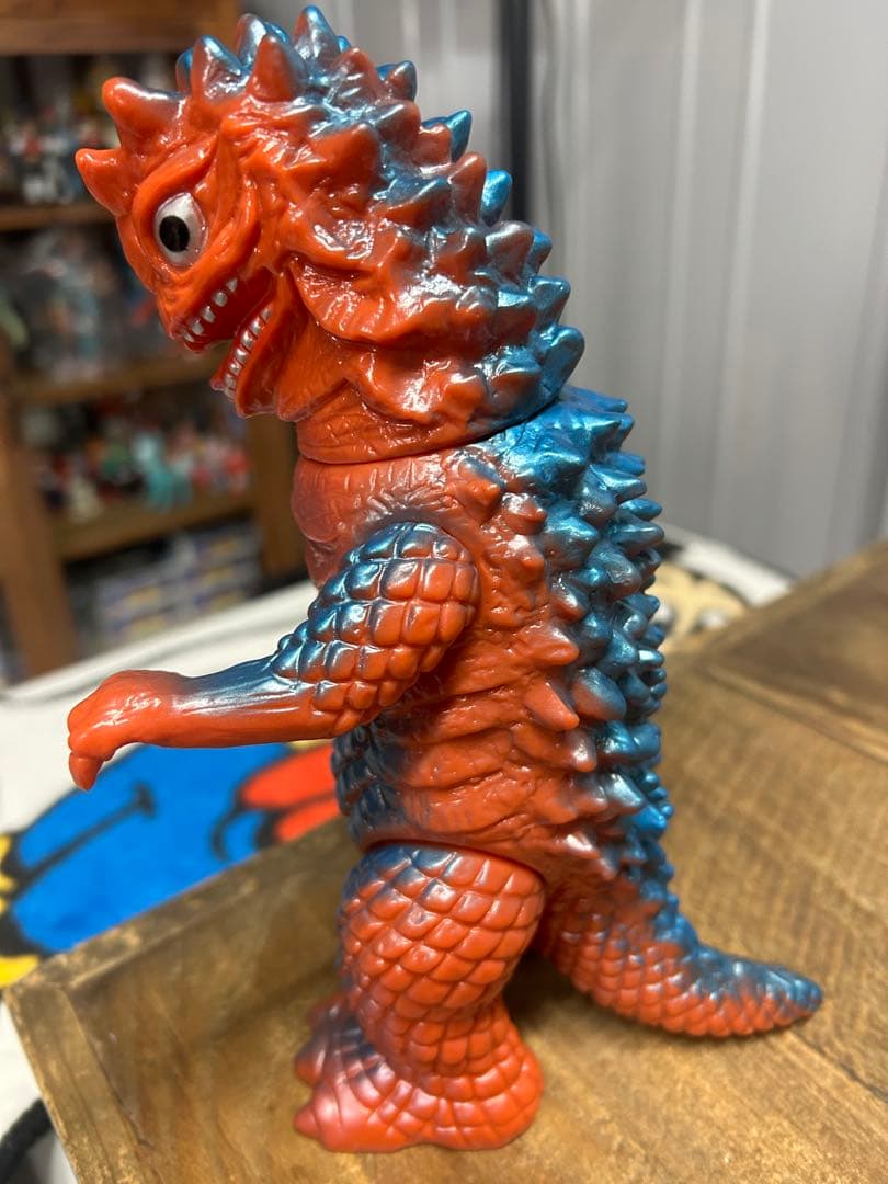 ブルマァク　怪獣シリーズ　ベムラー　フィギュア　ソフビ　当時もの　2000年