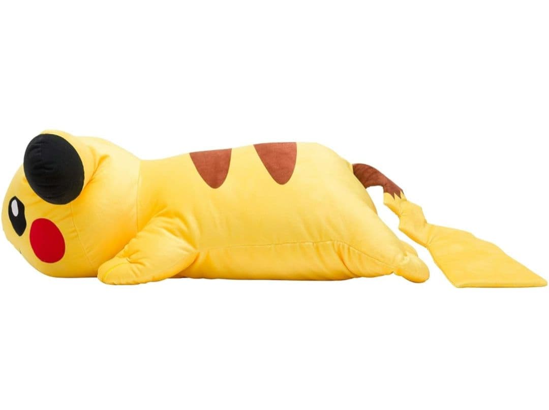 ★ポケモンセンターオリジナル もっちりクッション 大きいくったりピカチュウ