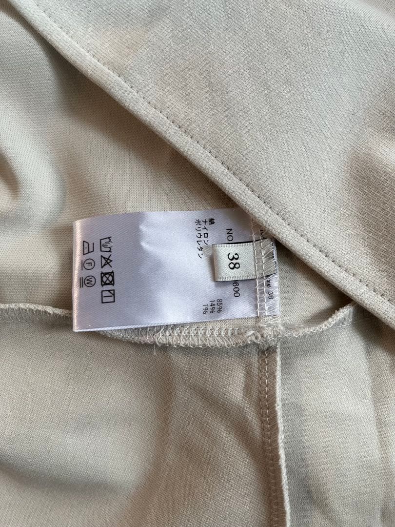 25SS ebure エブール SZハイツイストポンチ ストラップ カットソー