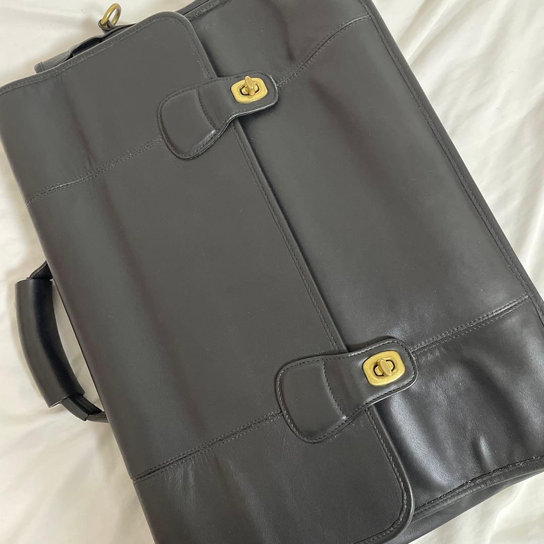 90s オールドコーチ ビジネスバッグ メッセンジャーバッグA4 2WAY