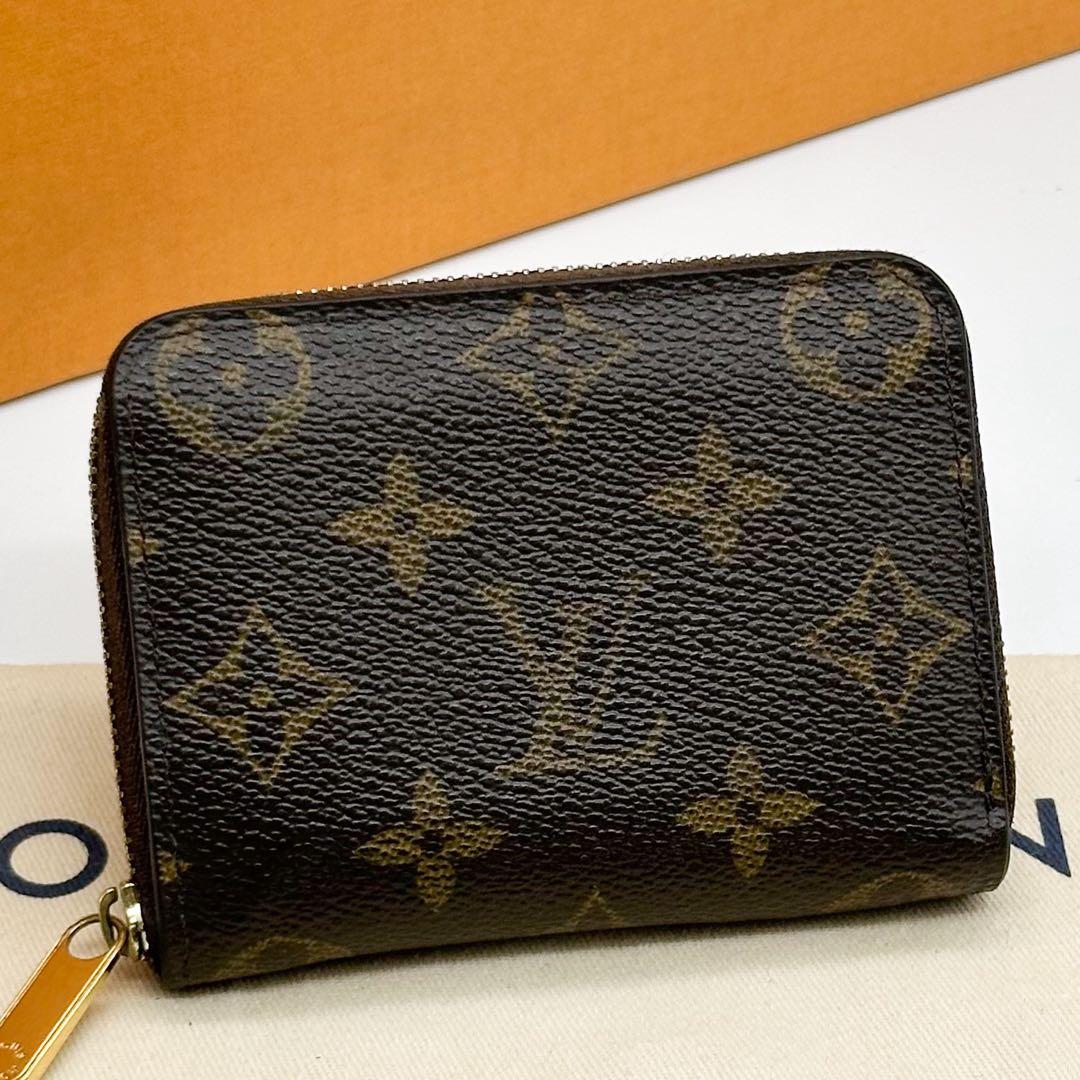 ルイヴィトン ジッピーパース モノグラム ブラウン コンパクト ミニ