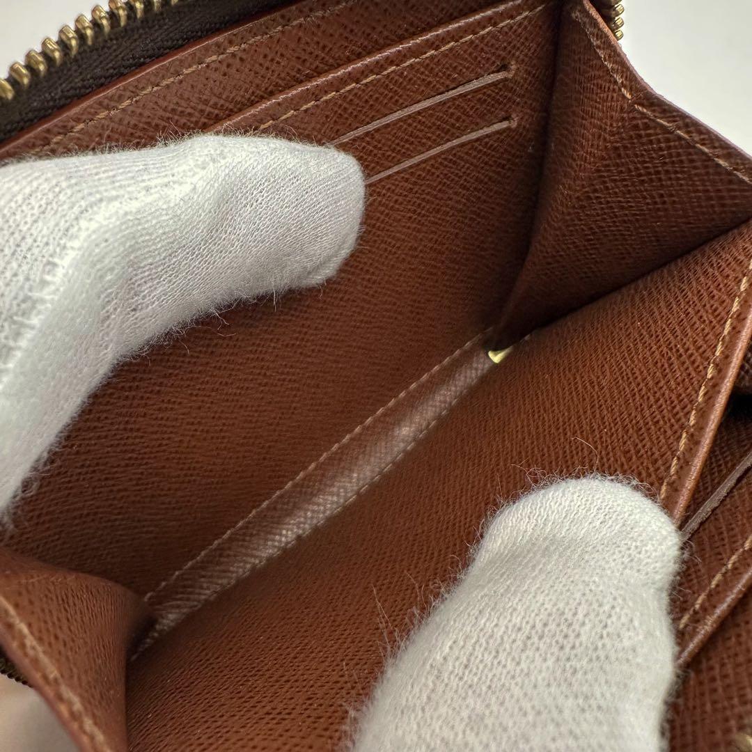 ルイヴィトン ジッピーパース モノグラム ブラウン コンパクト ミニ