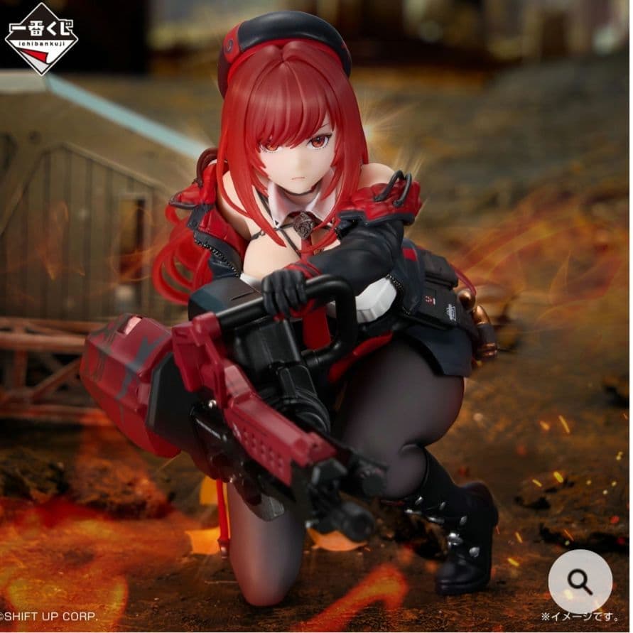 勝利の女神:NIKKE 一番くじ A賞 B賞 フィギュア 2種 おまけ付きセット