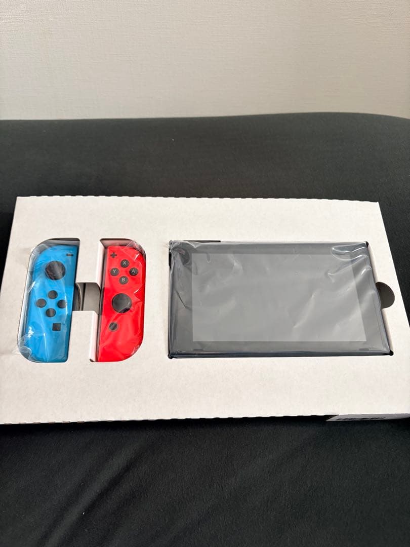 Nintendo Switch 本体 青/赤　オマケでモンハンライズ付き