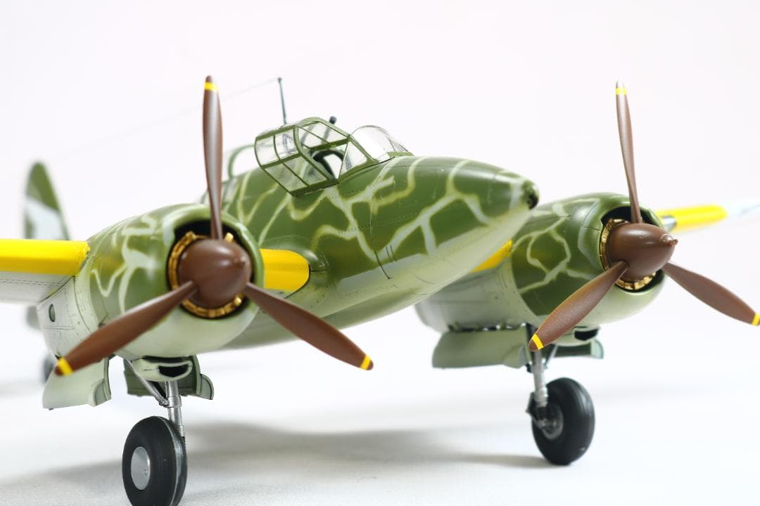 ハセガワ　1/48　キ-45　屠龍戦闘機　完成品