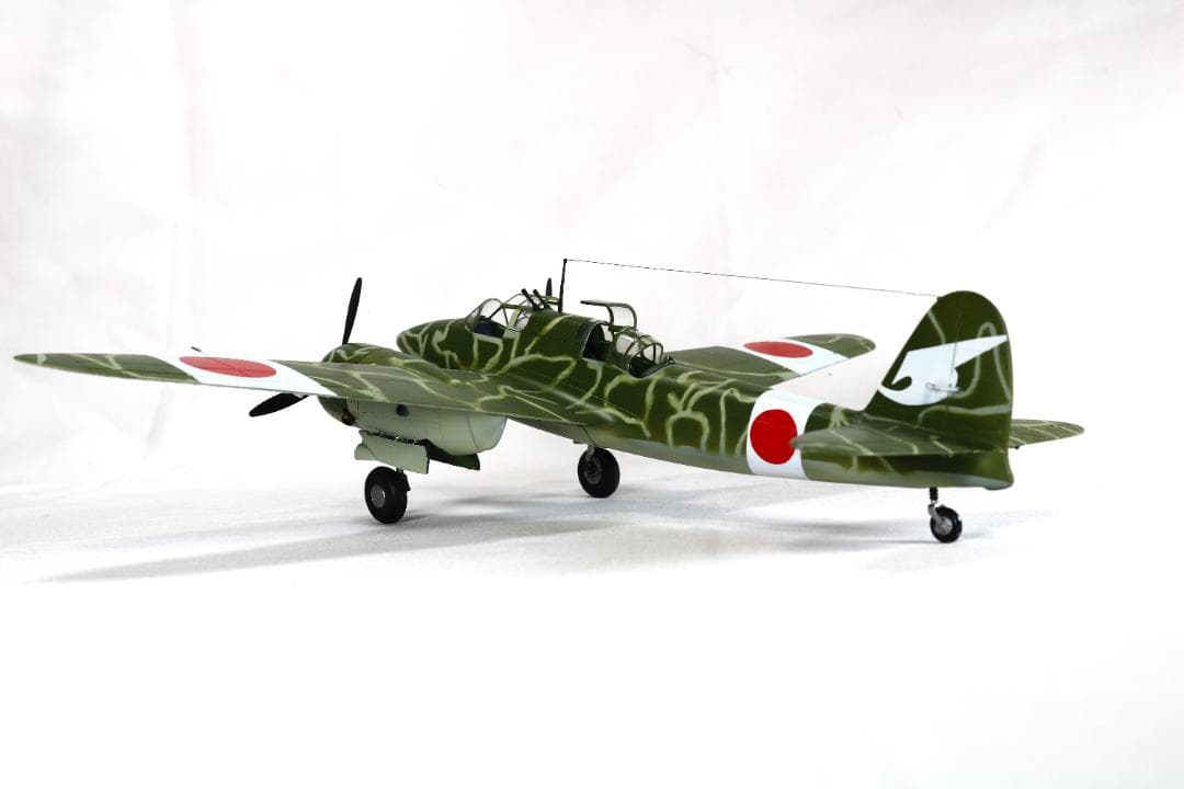 ハセガワ　1/48　キ-45　屠龍戦闘機　完成品