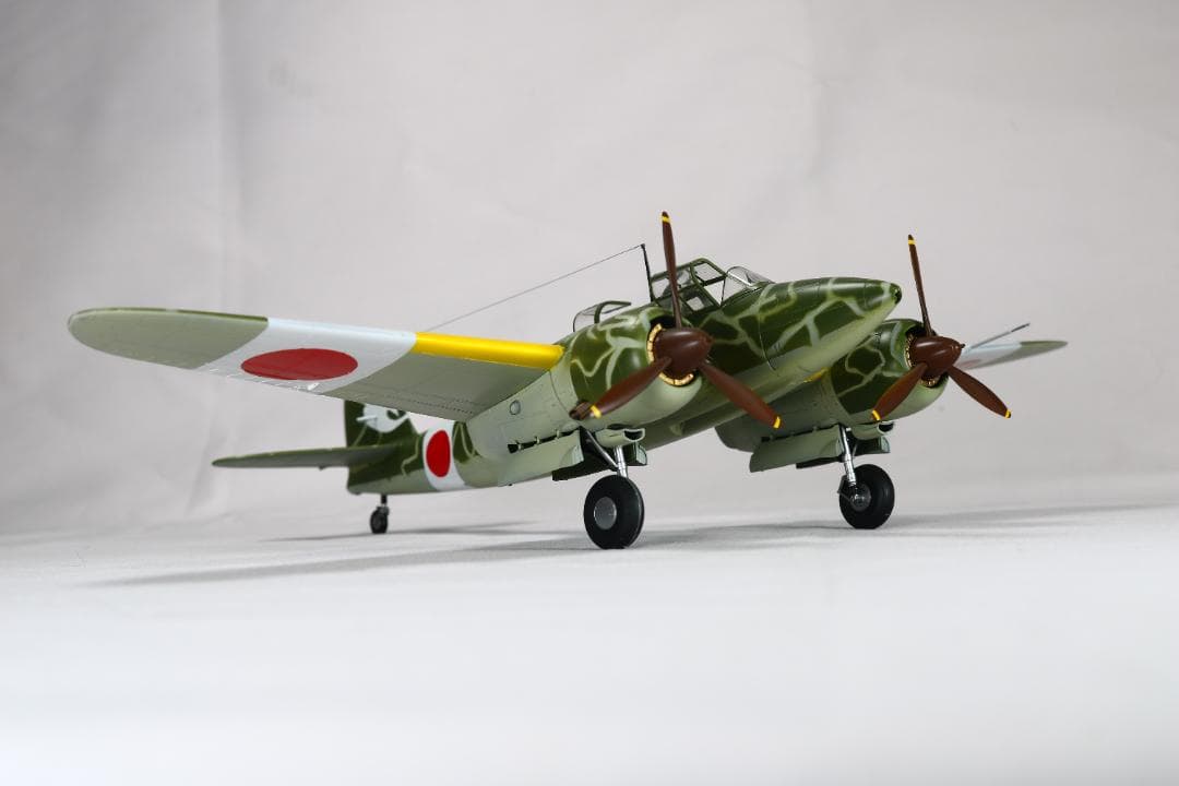 ハセガワ　1/48　キ-45　屠龍戦闘機　完成品