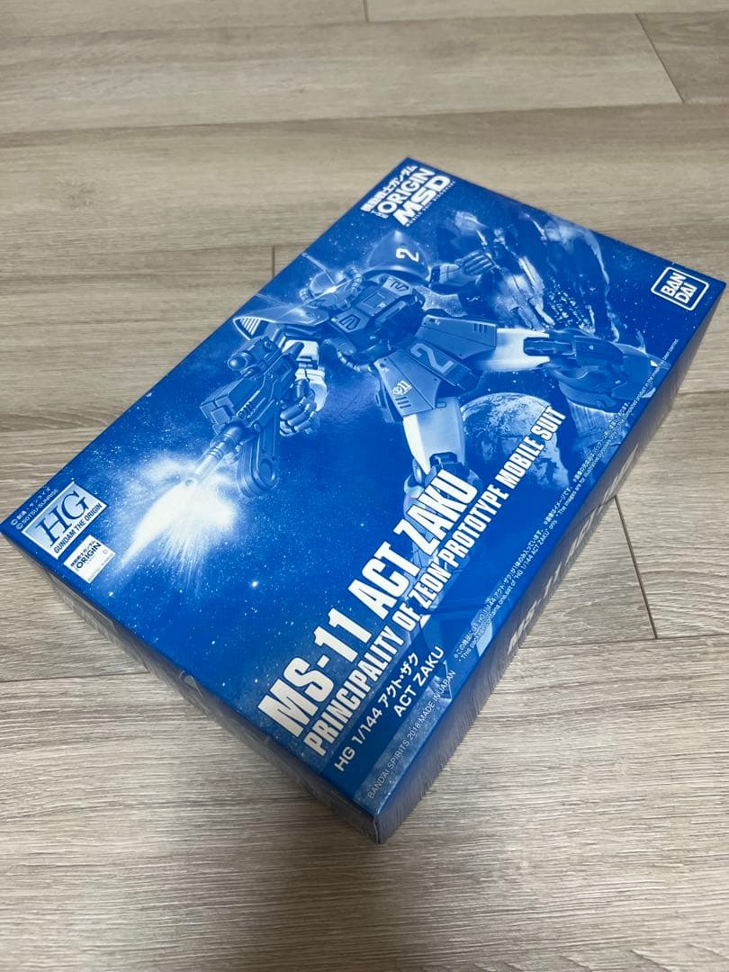 BANDAI MS-11 ACT ZAKU 1/144 HG アクトザク