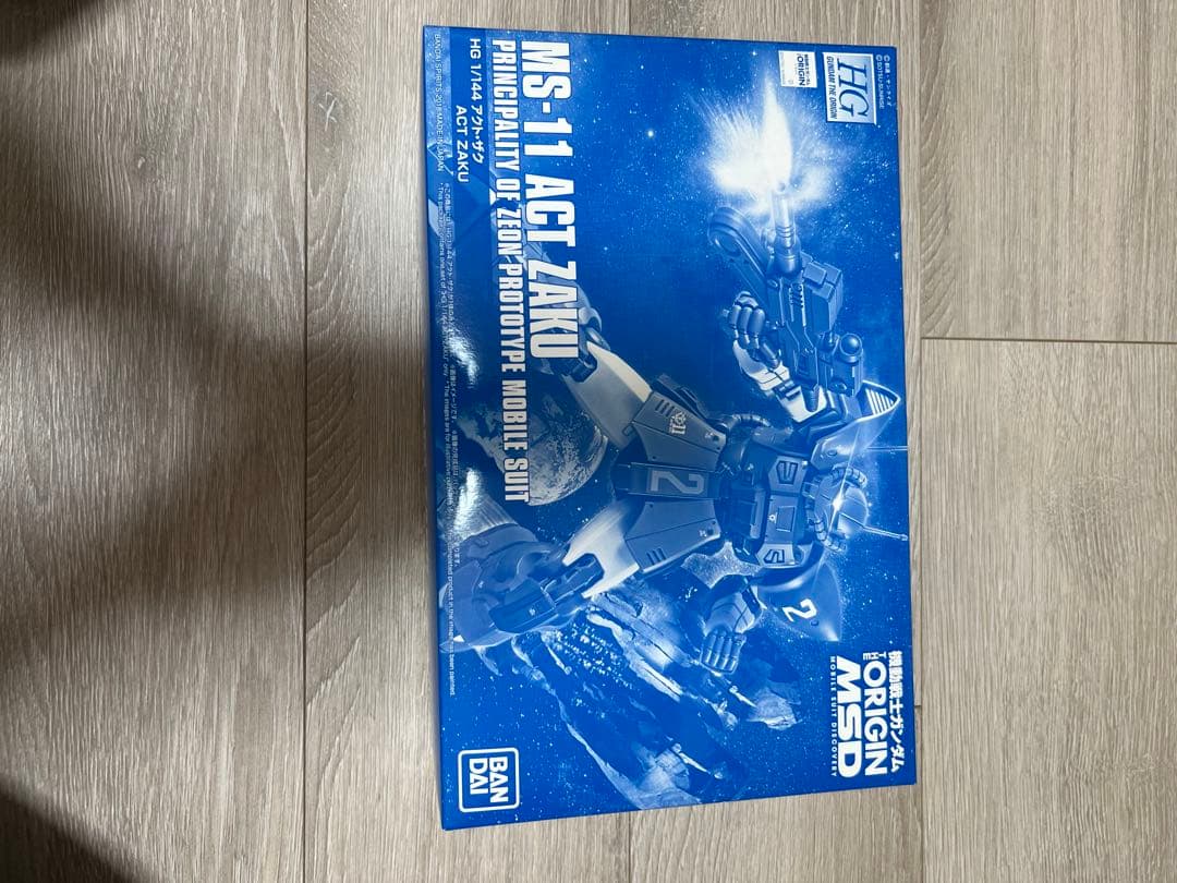 BANDAI MS-11 ACT ZAKU 1/144 HG アクトザク