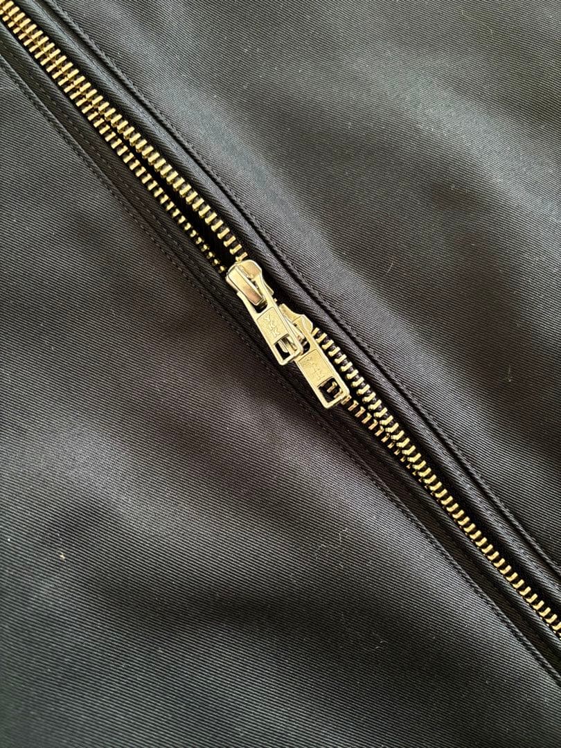 エディフィス/極美品 22AW ハリントンJKT シルバーボタン ブラック L