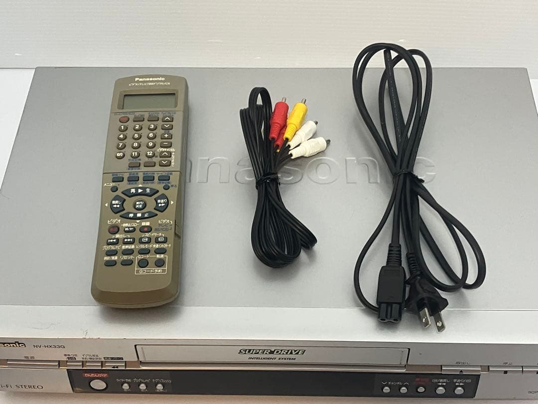 Panasonic パナソニック ビデオデッキ VHS NV-HX33G