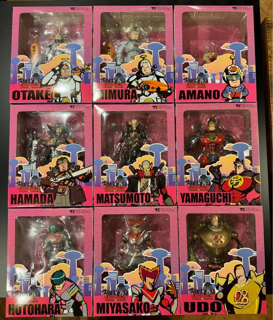 リンカーン　9人セット　フィギュア　未開封