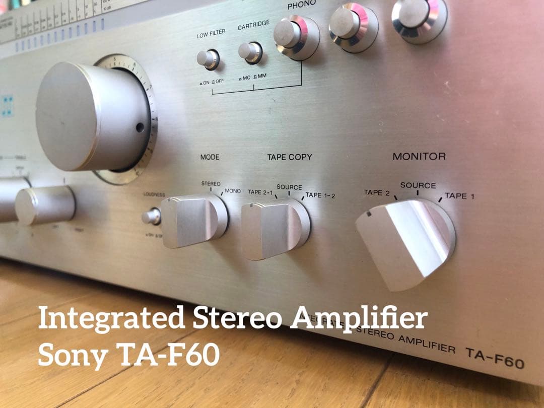 値下げしました！Sony プリメインアンプTA-F60