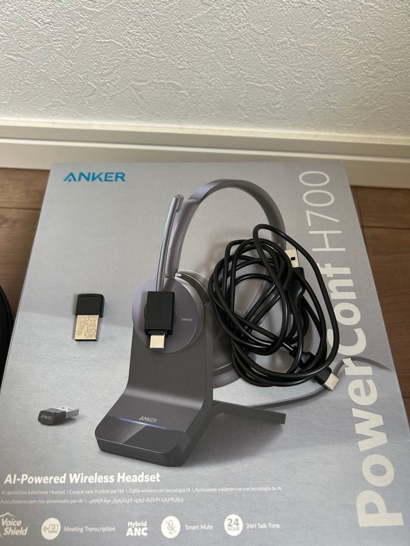 Anker PowerConf H700 ワイヤレスヘッドセット