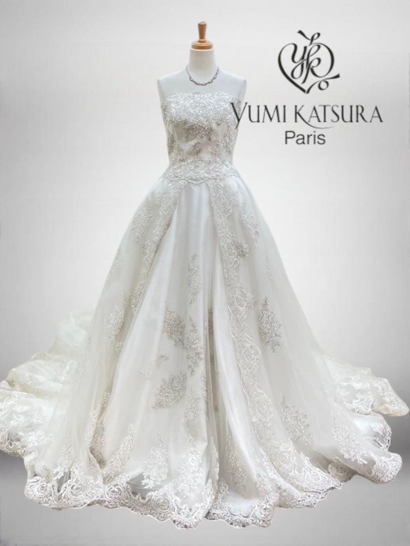 桂由美　ウェディングドレス　ホワイトドレス　白いドレス　発表会　結婚式