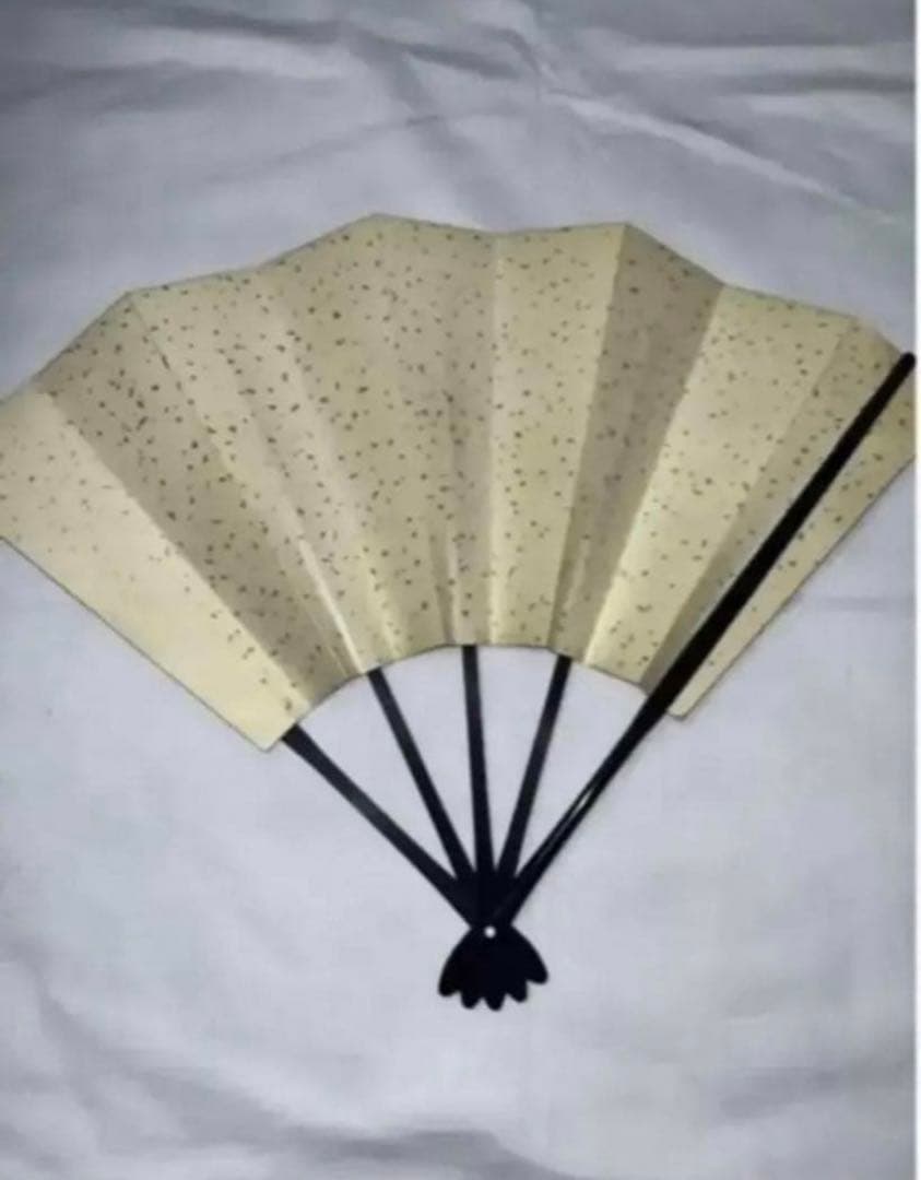 金色に鳳凰の飾り扇子