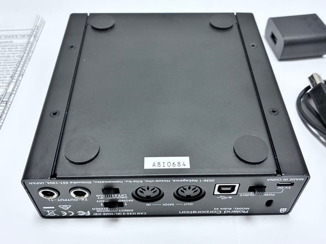 Roland RUBIX-22 USBオーディオインターフェイス 【美品】