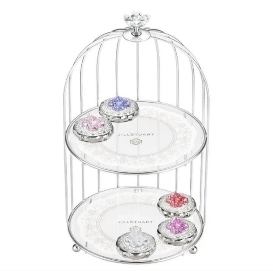 クリスタルブルーム　ペタルクチュールアイズ デュオ　オリジナル2段式コスメトレイ