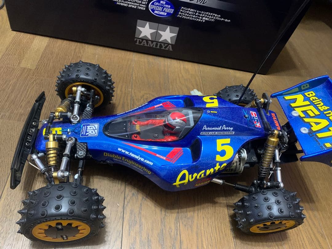 最終値下タミヤAvante Black Specialをアバンテ塗装フルセット