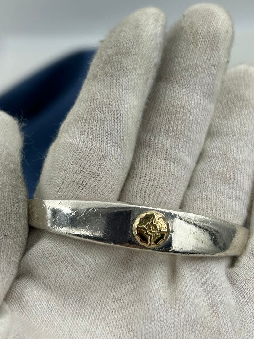 FIRST ARROW's ファーストアローズ　K18 シルバー　バングル