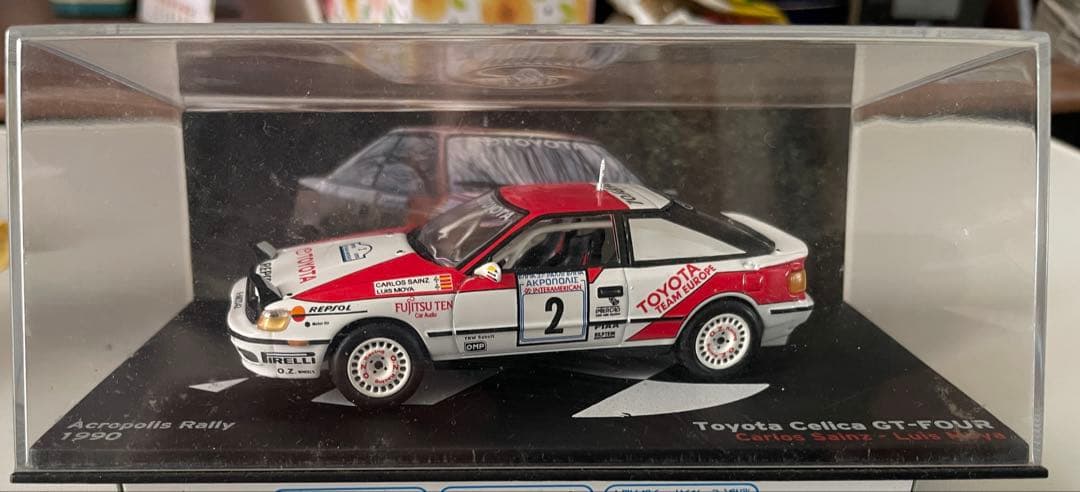 価格改定！トヨタ セリカ GT-FOUR ミニカー 90' アクロポリスラリー