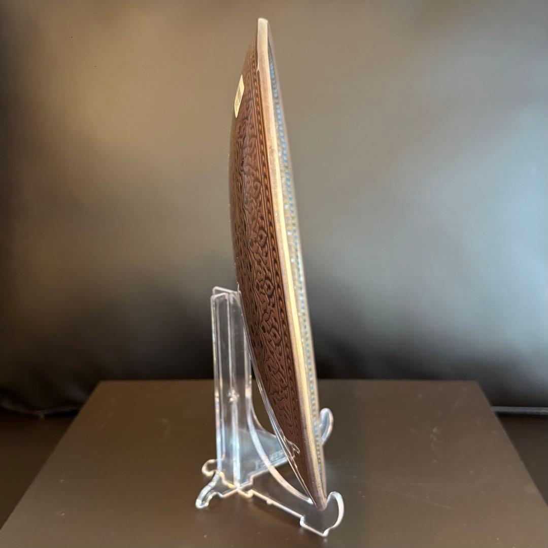 Paşabahçe(パシャバチェ) 装飾皿 24金レリーフ 限定品